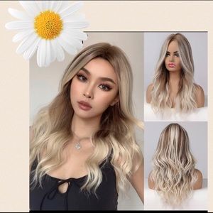 Wavy Hilighted Wig
